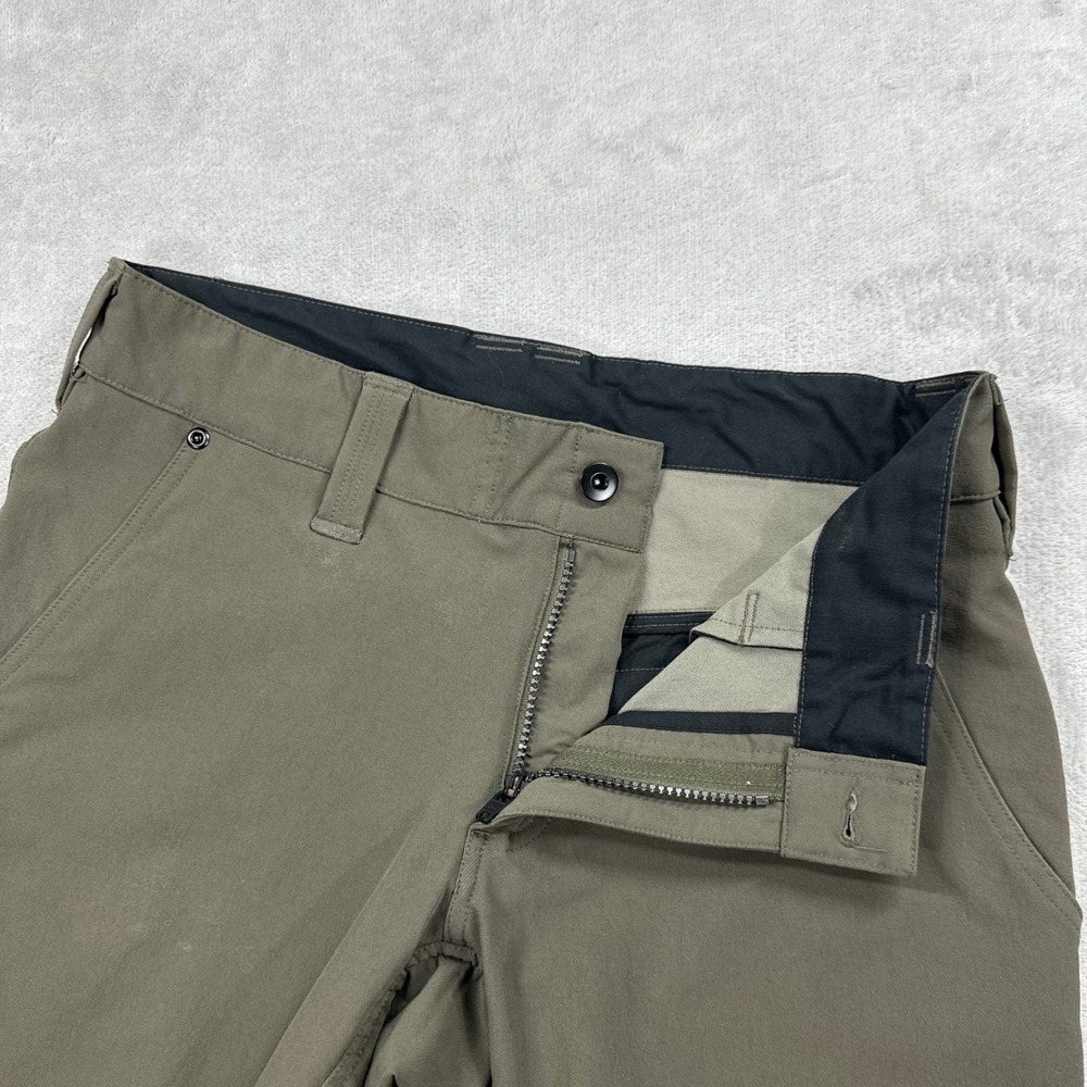 Chrome Industries Shorts Men 32 Olive Green Cycling Technical Stretch Commuter - Picture 3 of 10